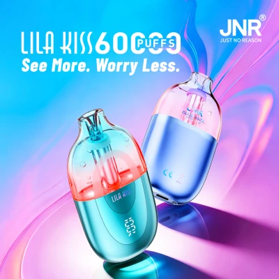 JNR Lila Kiss 60K 퍼프 일회용 베이프 도매 – JNR Vape