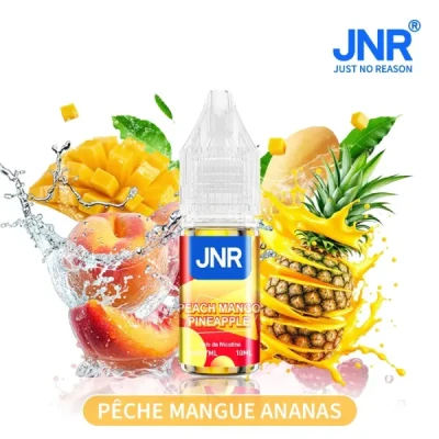 복숭아 망고 파인애플 JNR 전자담배 액상 10ml - 니코틴 솔트 20mg